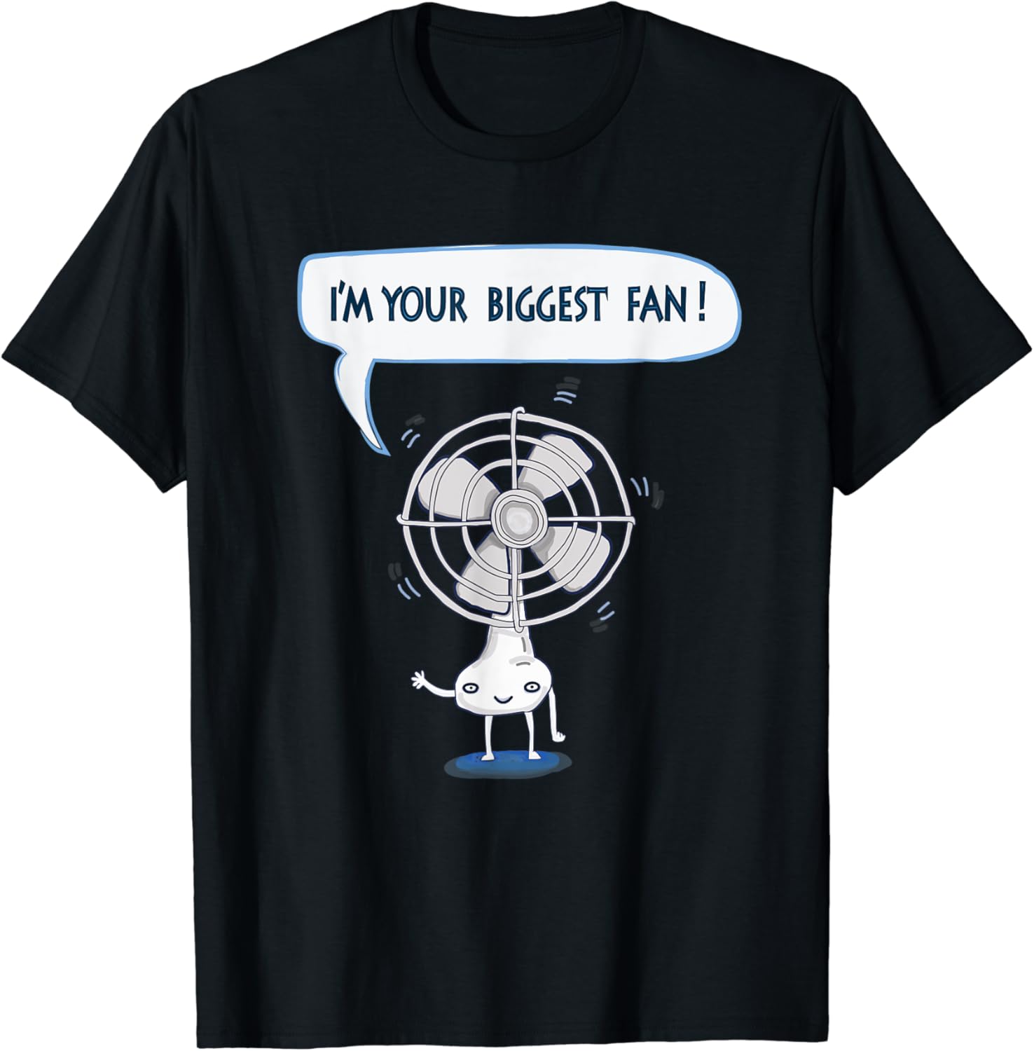 Tee I'm Your Biggest Fan Cooling Ventilation Summer Retro TShirt